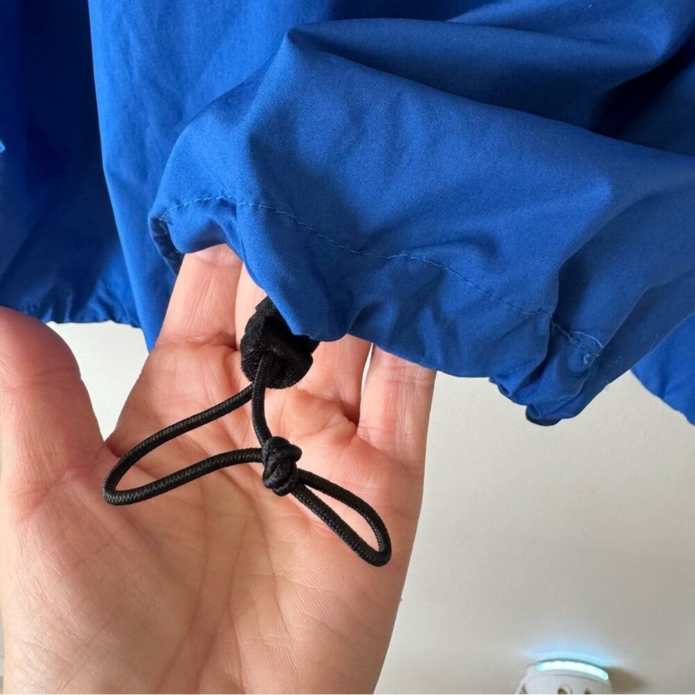 Patagonia Vintage Blue Helium Windshirt 1/2 Zip Pullover Lightweight Windbreaker - Picture 6 of 9